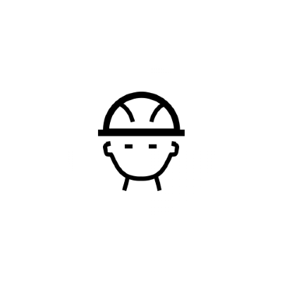 Symbol Bauarbeiter